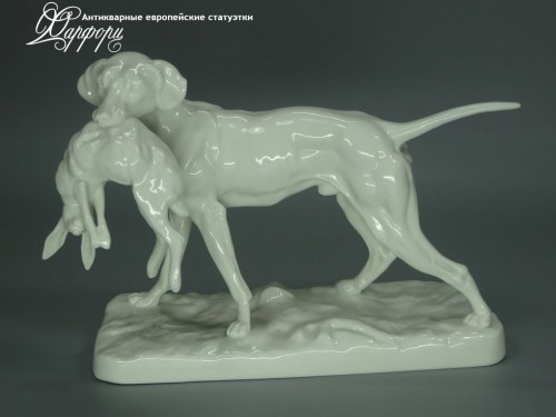 Купить фарфоровые статуэтки NYMPHENBURG, Дичь, Германия