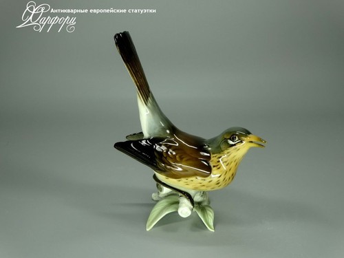 Купить фарфоровые статуэтки Hutschenreuther, Дрозд, Германия