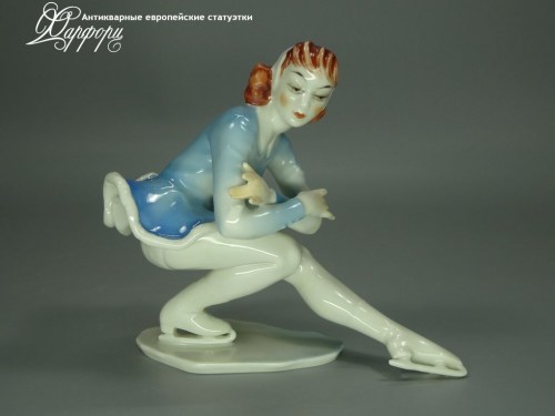 Купить фарфоровые статуэтки Hutschenreuther, Фигуристка, Германия