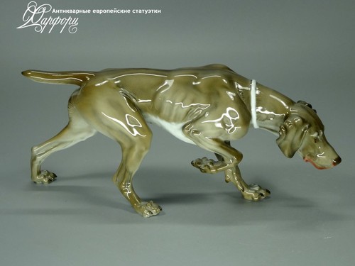 Купить фарфоровые статуэтки Rosenthal, Гончая, Германия