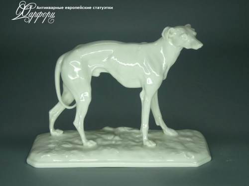 Купить фарфоровую статуэтку Nymphenburg Грейхаунд