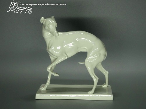 Купить фарфоровые статуэтки Nymphenburg, Левретка, Германия