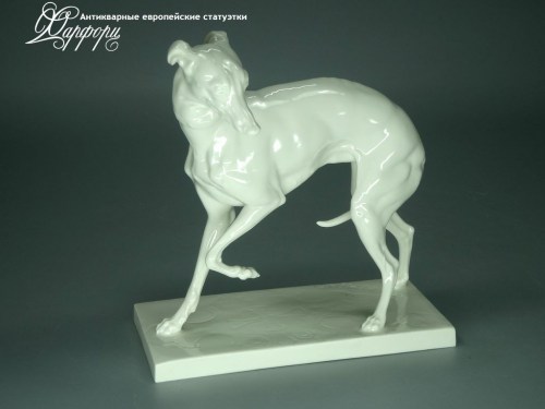 Купить фарфоровую статуэтку Nymphenburg Левретка