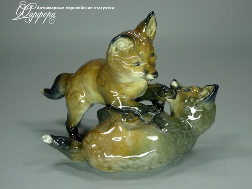 Купить фарфоровую статуэтку Rosenthal Лисята
