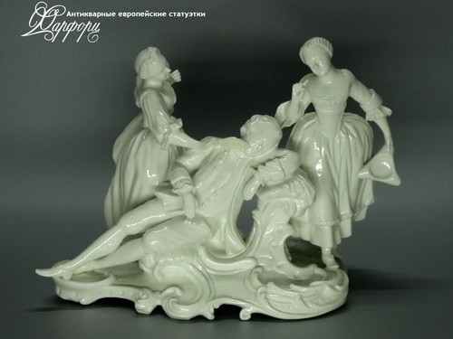 Купить фарфоровую статуэтку Nymphenburg Проказницы