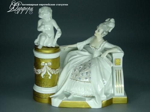 Купить фарфоровую статуэтку Rosenthal Дама и Амур