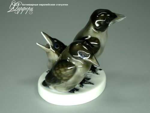 Купить фарфоровую статуэтку Rosenthal Воронята