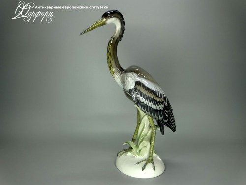 Купить фарфоровые статуэтки Rosenthal, Цапля, Германия