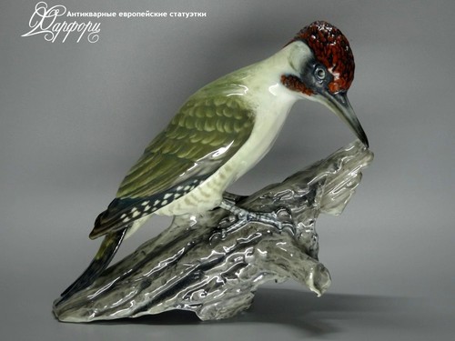 Купить фарфоровые статуэтки Rosenthal, Дятел, Германия