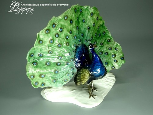 Купить фарфоровые статуэтки Rosenthal, Павлин, Германия