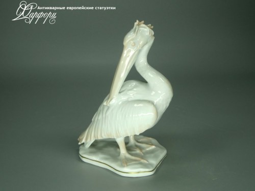 Купить фарфоровые статуэтки Rosenthal, Пеликан, Германия