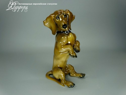 Купить фарфоровые статуэтки Rosenthal, Такса, Германия