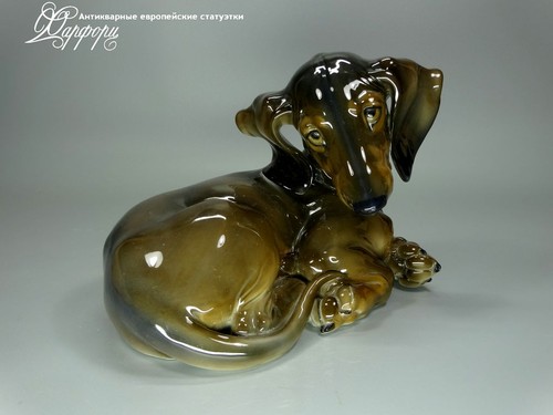 Купить фарфоровые статуэтки Rosenthal, Такса, Германия