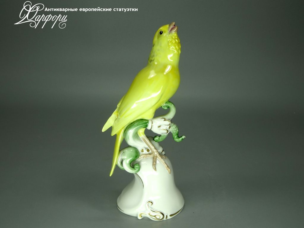 Антикварная фарфоровая статуэтка "Канарейка" Rosenthal Антикварная фарфоровая статуэтка "Канарейка" Rosenthal