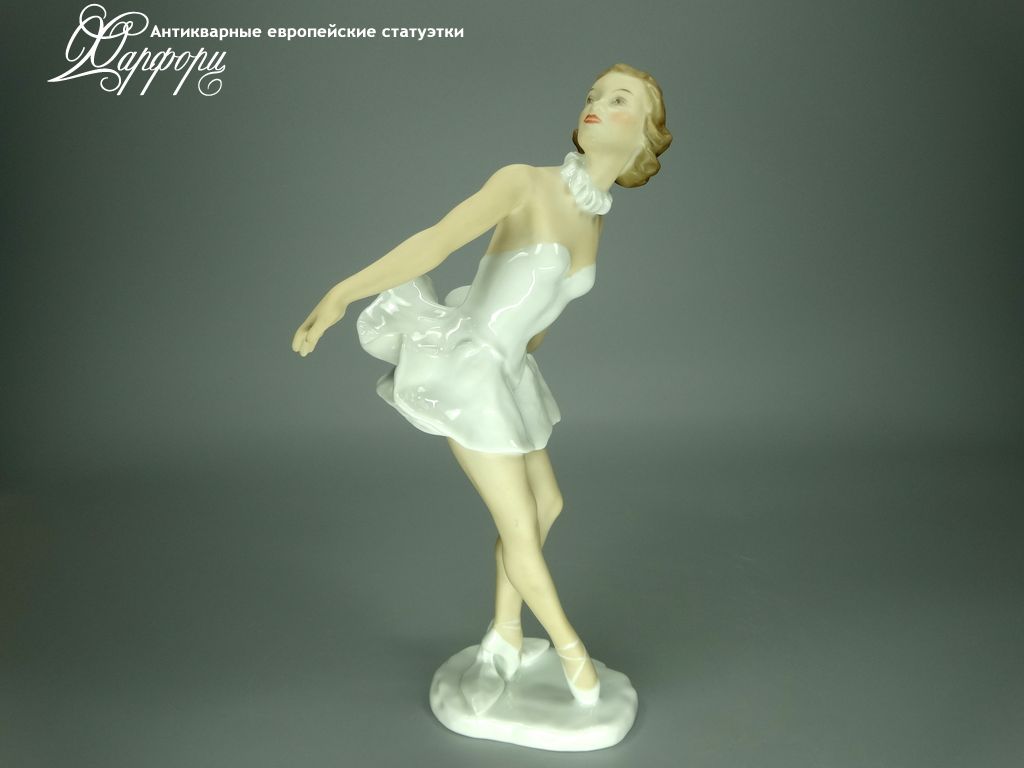 Антикварная фарфоровая статуэтка "Балерина Marianne Simson" Rosenthal Антикварная фарфоровая статуэтка "Балерина Marianne Simson" Rosenthal